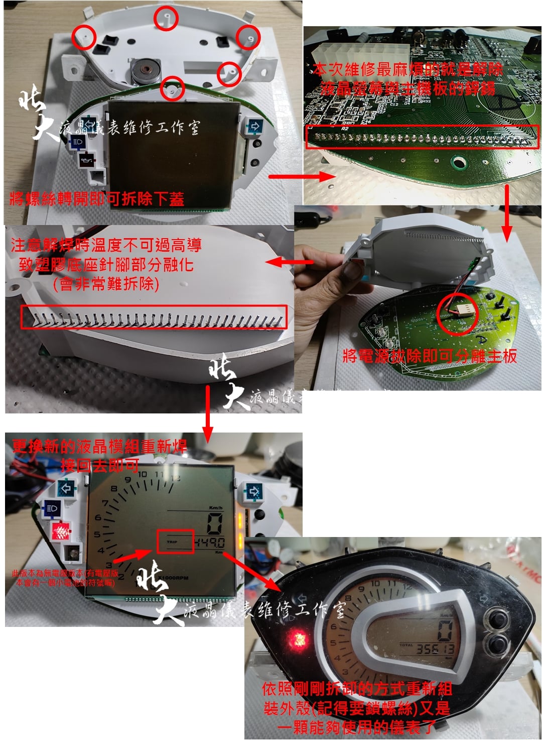 今天要來跟喜歡DIY的朋友們介紹一款也是相當熱門的車種儀表的維修方式SYM的RX110與GT125，這兩款車儀表長的幾乎一模一樣，所以維修的方式也大致相同，需要